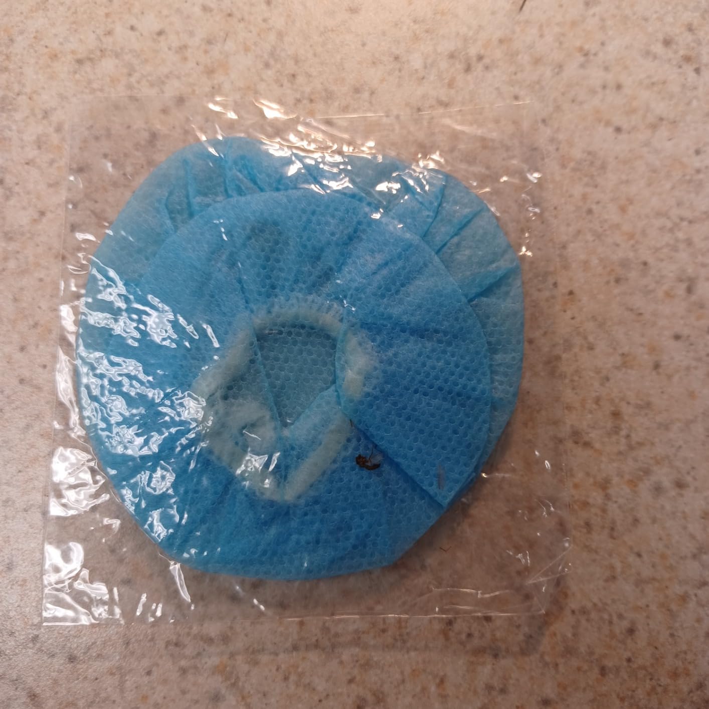 BBTO 300 Pieces Disposable Headphone Covers Non Woven Sanitary Fabric Headset Earphone Covers for Ear Pad Headphones (L-11 cm, Black) customer photo 1