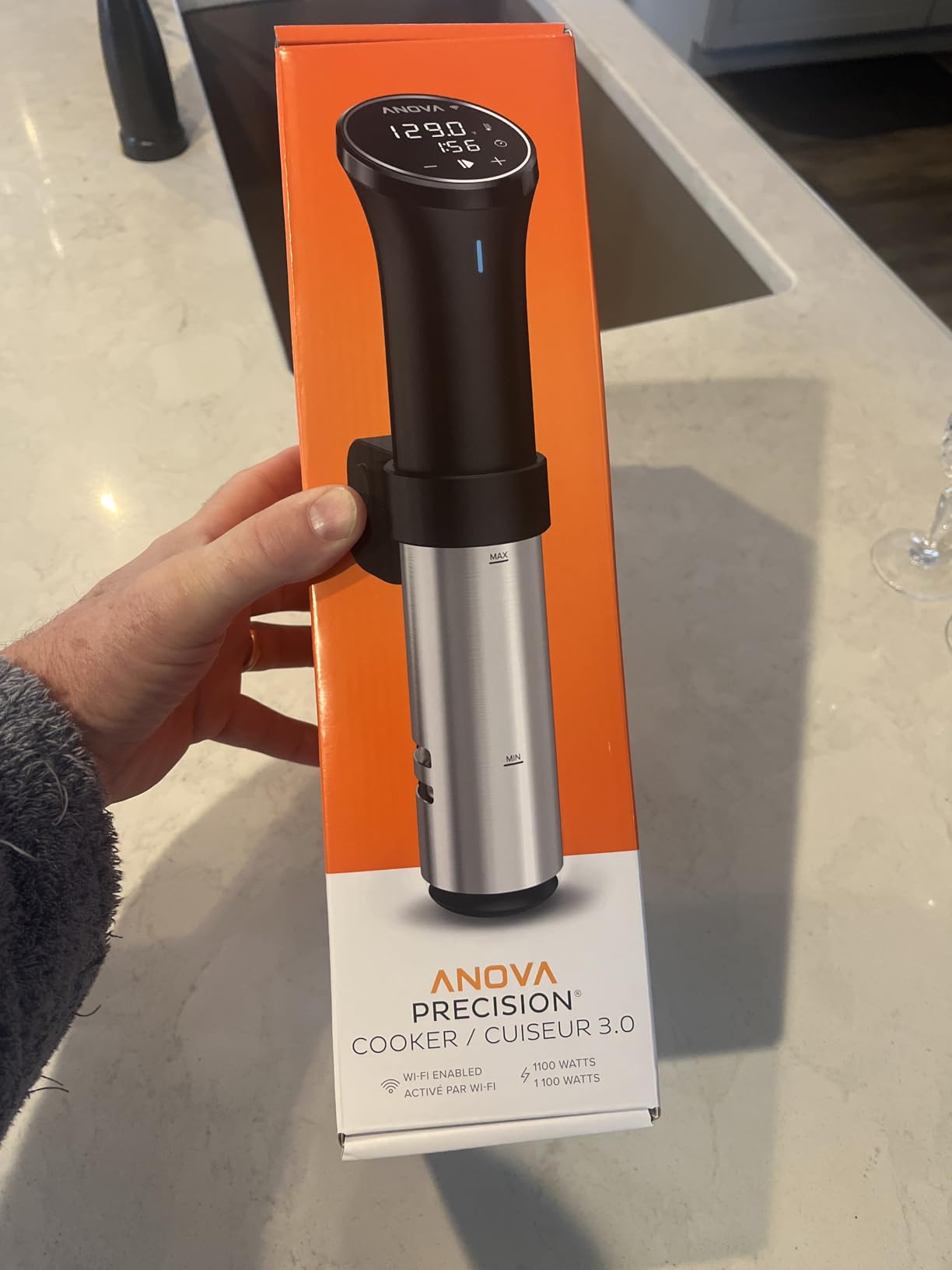 Anova Culinary Sous Vide Precision Cooker 3.0 (WiFi), 1100 Watts customer photo 2
