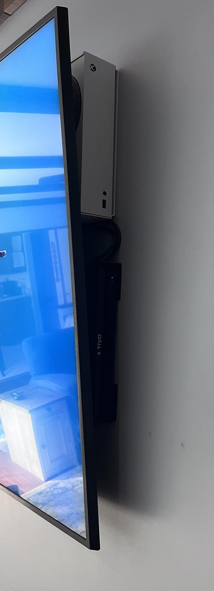 HIDEit Mounts Wall Mount for Xbox Series S - American Company - White Steel Mount for Xbox Series S - Wall Mount Kit Works with Xbox Series S - Patented customer photo 1