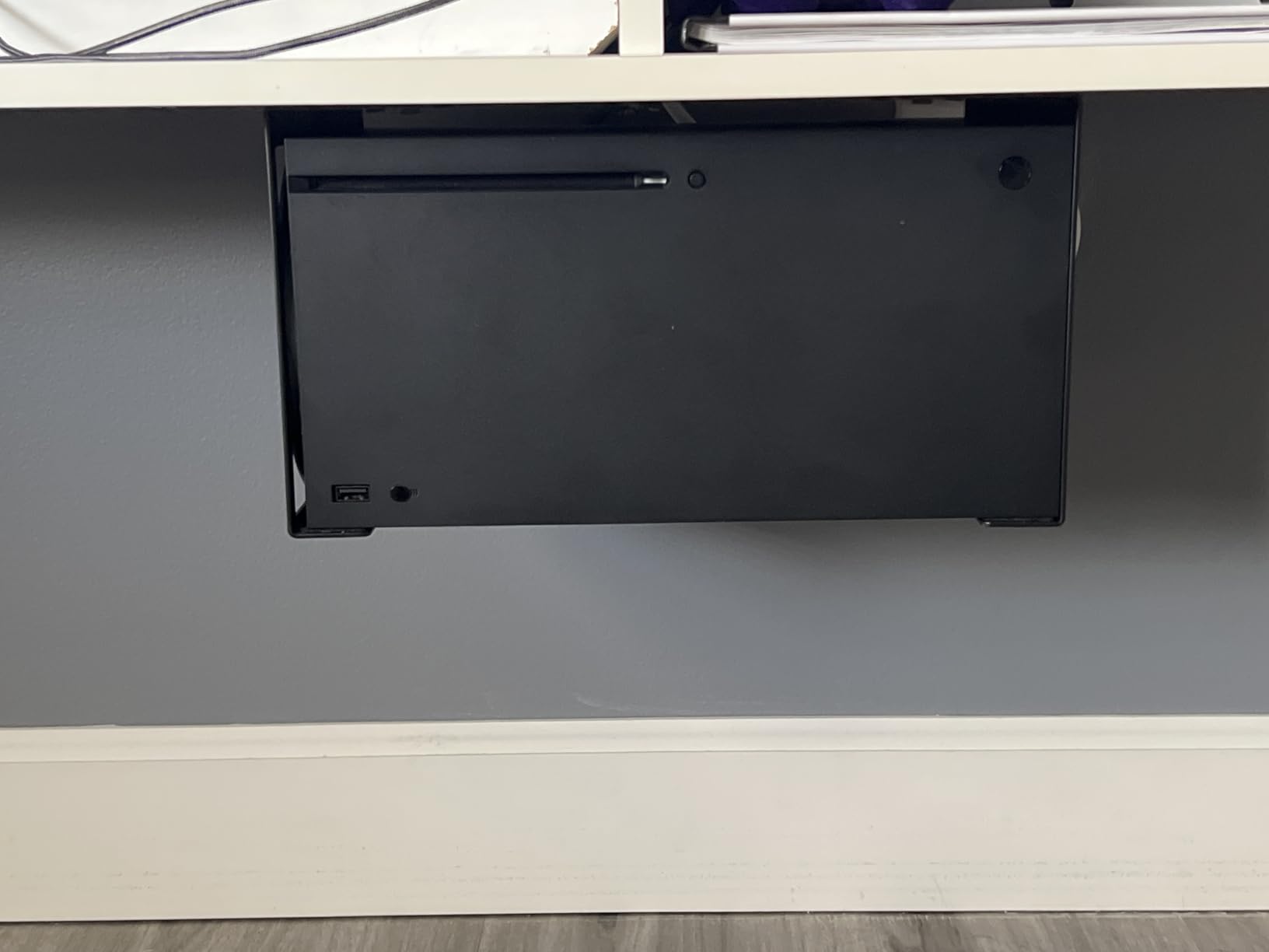 Monzlteck Under Desk Mount for Xbox Series X, Stealth Mount for XSX customer photo 1