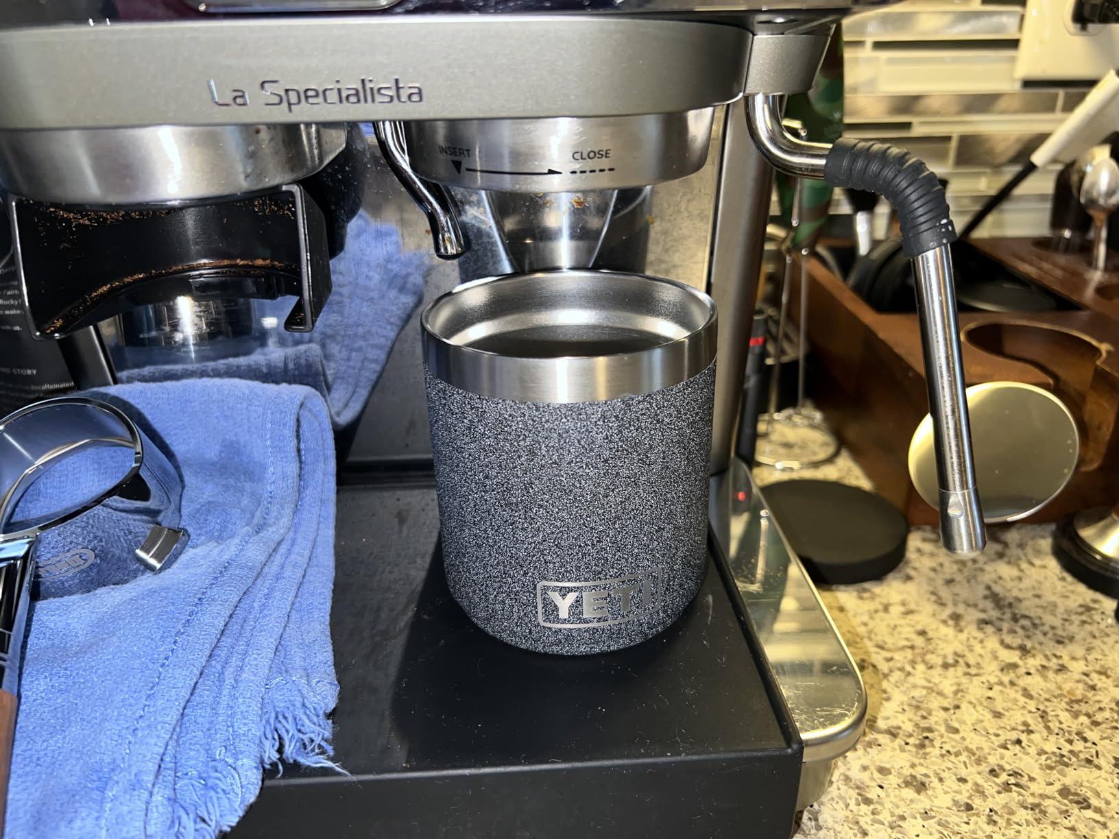 YETI Rambler 10 oz Stackable Lowball 2.0, Vacuum Insulated, Stainless Steel with MagSlider Lid customer photo 1