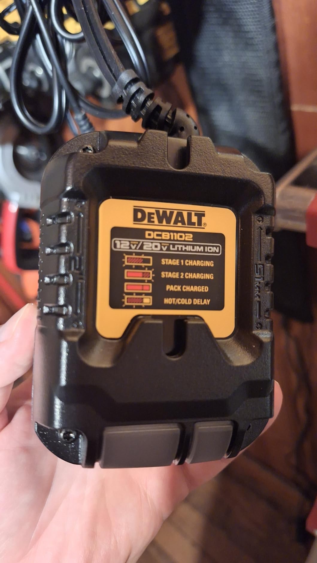 DEWALT 20V MAX Impact Driver, 1/4 Inch, Battery and Charger Included (DCF787D1) customer photo 1