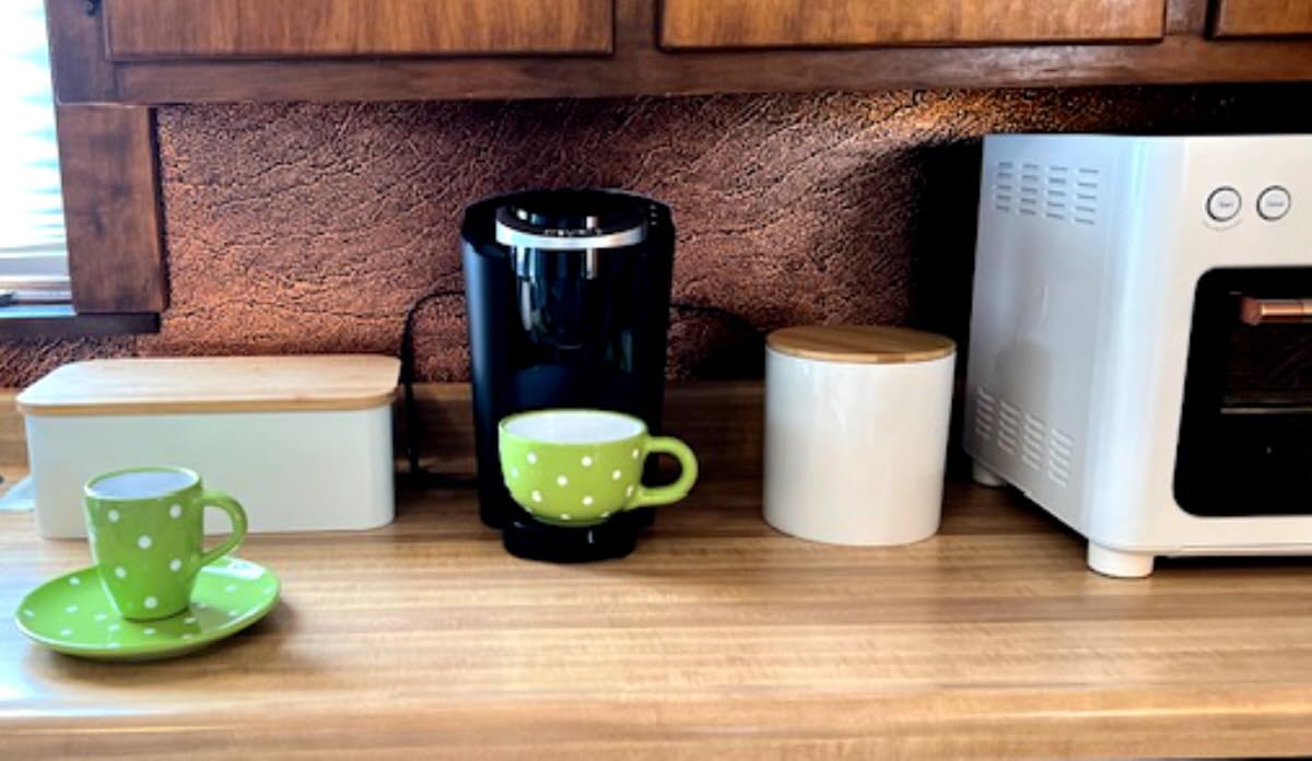 K-Compact Single-Serve K-Cup Pod Coffee Maker, with 3 Brew Sizes, Smart Start Feature, 36oz Removable Reservoir, Black customer photo 2