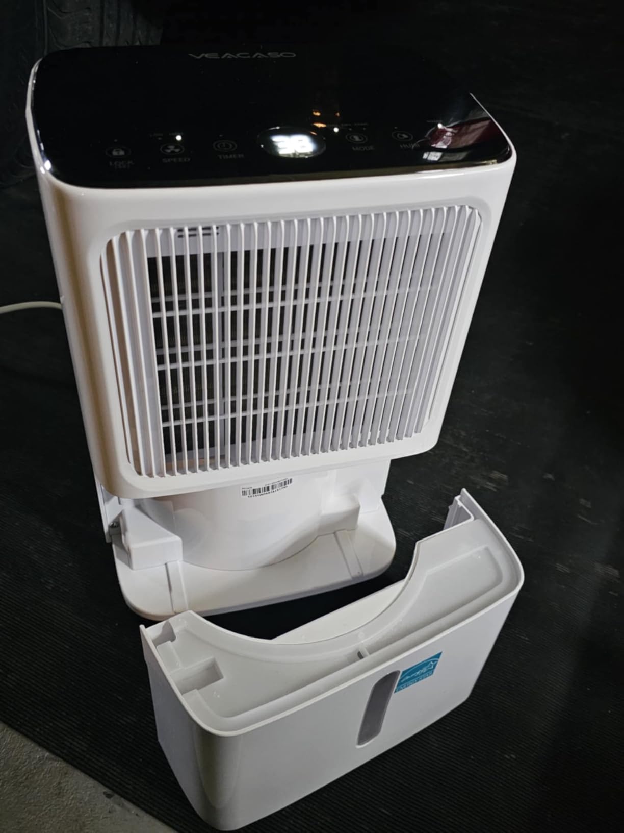2500 Sq.Ft Dehumidifier for Basement with Drain Hose Max 34 Pints, VEAGASO Dehumidifiers for Home, Large Room, Bathroom, Bedroom, Three Modes, Intelligent Humidity Control, Dry Clothes, 24HR Timer customer photo 2
