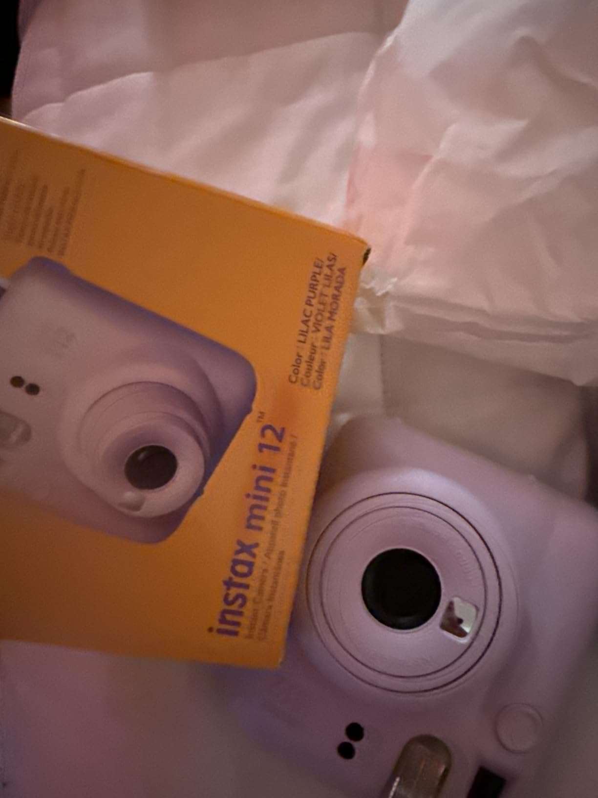 Fujifilm Instax Mini 12 Instant Camera - Lilac Purple customer photo 1