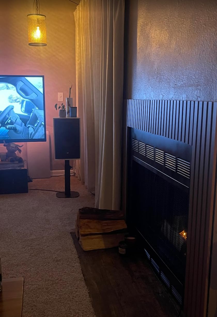 Art3d 2 Wood Slat Acoustic Panels for Wall and Ceiling - 3D Fluted Sound Absorbing Panel with Wood Finish - Walnut customer photo 1