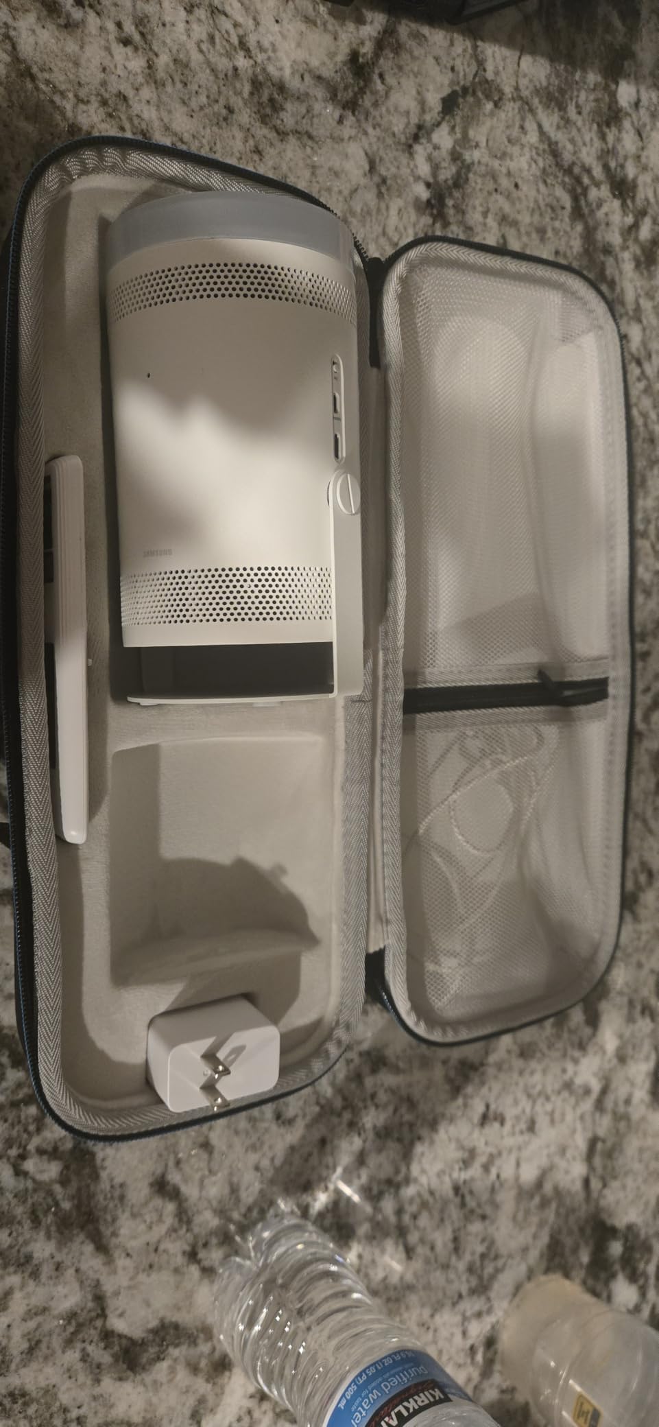 Carrying Case for Samsung The Freestyle Projector, Compatible with The Freestyle Smart Portable Projector/The Freestyle 2nd Gen Projector 360°All-Round Hard EVA Protection Storage Box Travel Bag customer photo 1