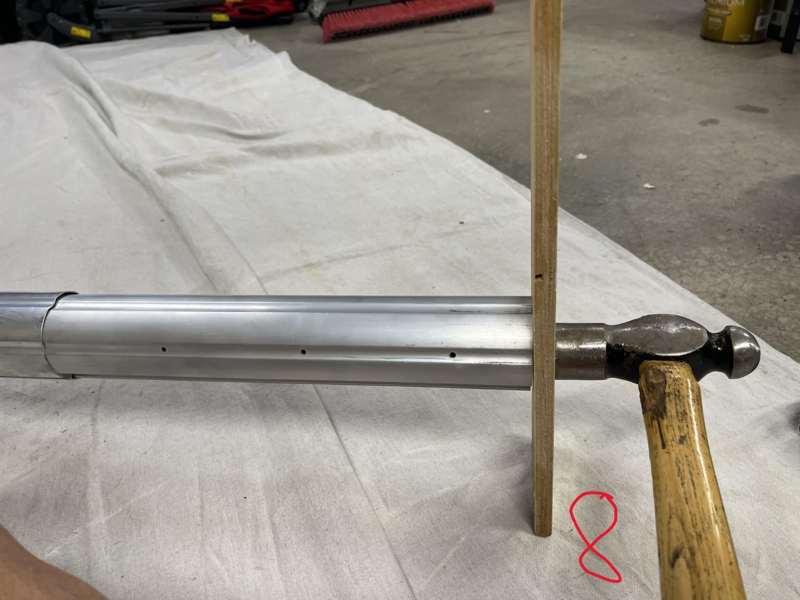 Outsunny 12' x 10' Electric Awning, Retractable Awning, UV Protection Sun Shade Shelter with Remote Controller and Manual Crank Handle for Deck, Balcony, Yard, Black customer photo 2