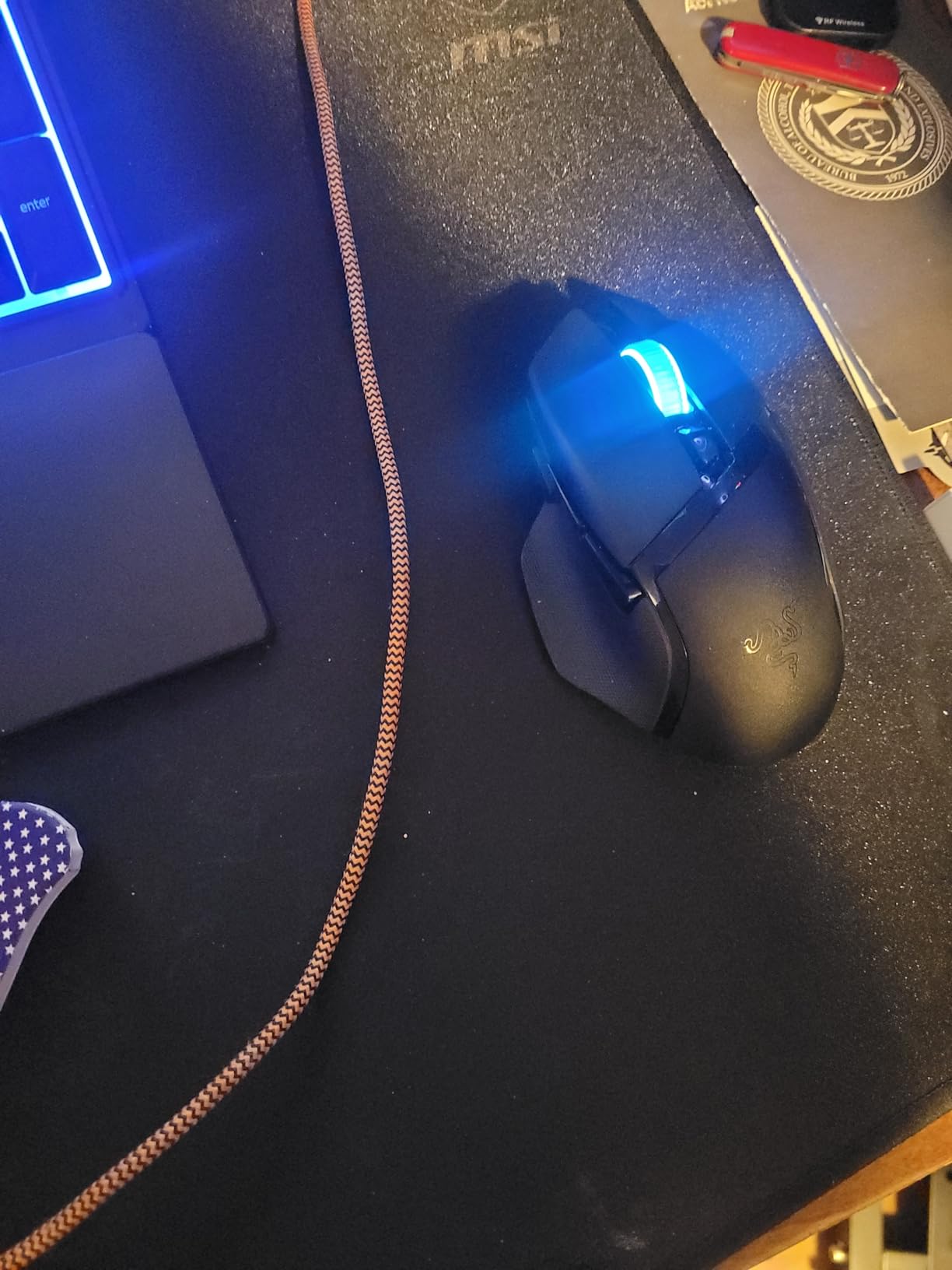 Razer Basilisk V3 X HyperSpeed Gaming Mouse - Optical - Wireless - Bluetooth/Radio Frequency - 2.40 GHz - Black - USB - 18000 dpi - 7 Button(s) - 7 Programmable Button(s) - Right-handed customer photo 1