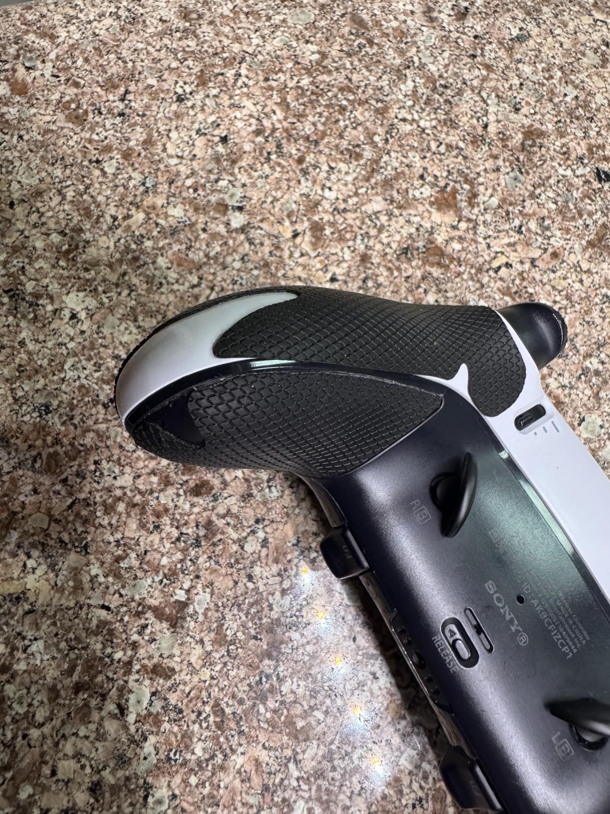 Controller Grips Compatible with PS5 Dualsense Edge, PlayStation 5 Controller Accessories, Skin Kit, Anti-Slip Grip Tape, Sweat-Absorbent, Easy to Apply (Handle Grips+Buttons+Triggers) customer photo 1