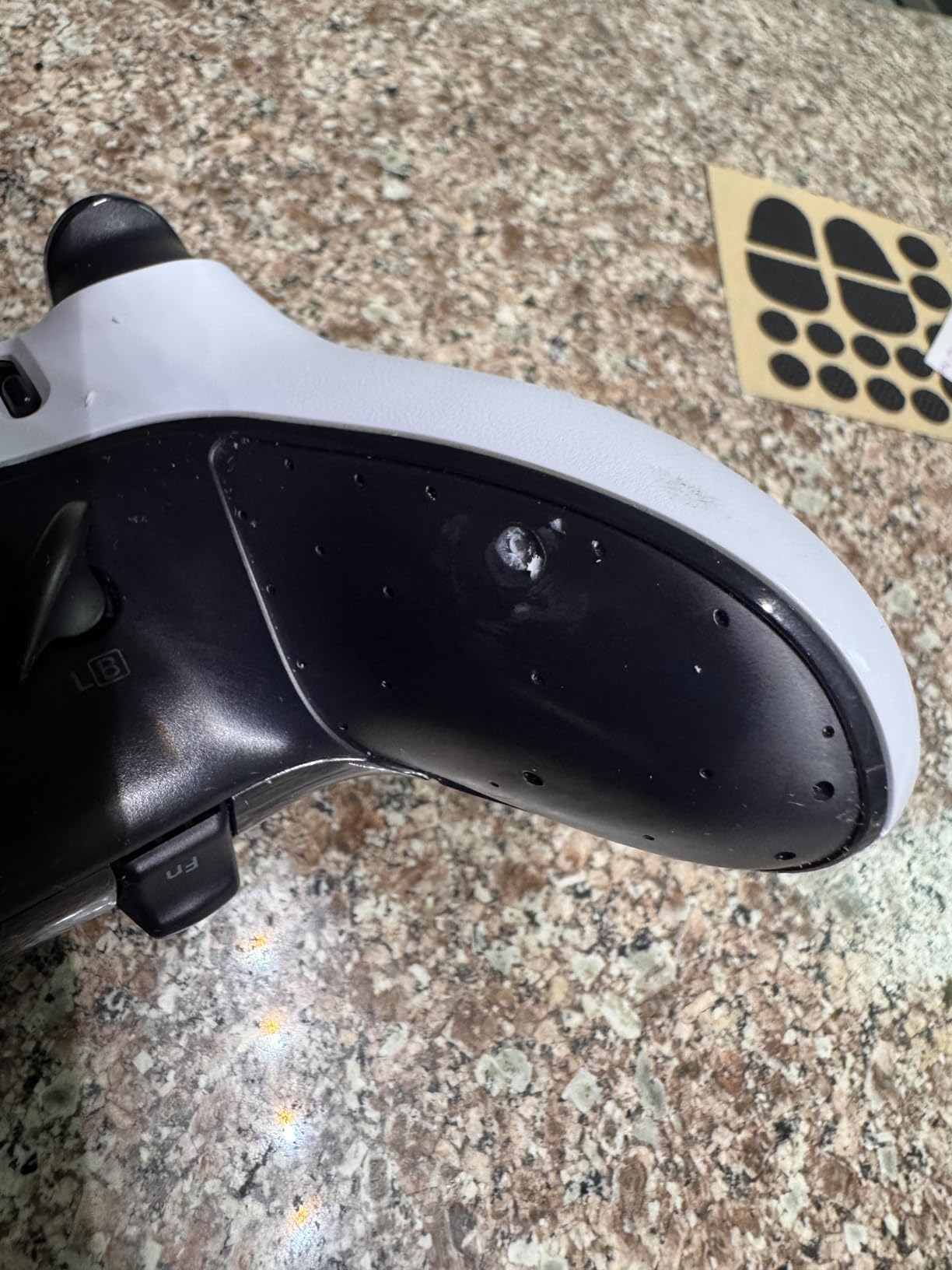 Controller Grips Compatible with PS5 Dualsense Edge, PlayStation 5 Controller Accessories, Skin Kit, Anti-Slip Grip Tape, Sweat-Absorbent, Easy to Apply (Handle Grips+Buttons+Triggers) customer photo 2