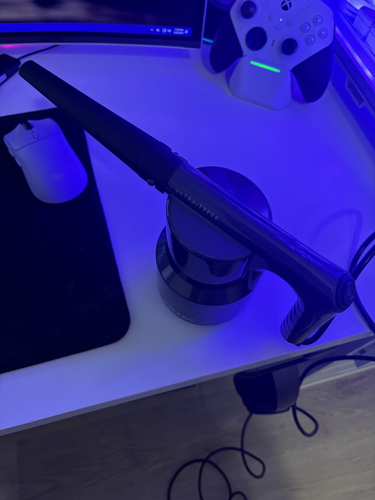 IT Dusters AirTec Ultra Electric Air Duster Blower for PC, Laptop, Console, Electronics and Home Cleaning, Environmental Alternative to Spray air can Duster Keyboard Cleaner (Type 6) customer photo 1