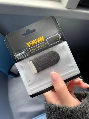 15 Pack 3 Colors E-Sports Light Model Gaming Finger Sleeves, 0.15mm Superconducting Nanofibers, Smooth Feel, Anti-Sweat, Extremely Thin, Fit All Touchscreen Devices customer photo 1