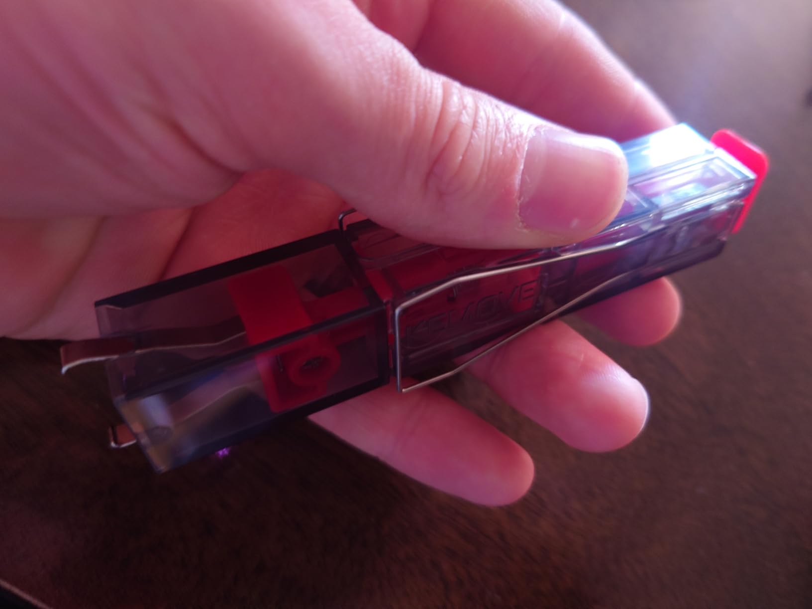 KEMOVE P10 2-in-1 Switch Puller Keycap Puller for Mechanical Keyboard, 304 Stainless Steel Key Switch Keycap Puller, Easily Remove and Replace Gaming Keyboard Switches and keycaps - Black Translucent customer photo 1