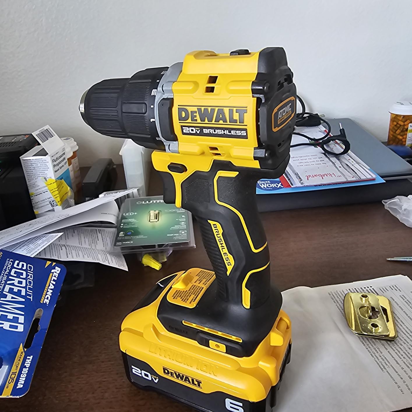DCD794B 20V MAX ATOMIC COMPACT SERIES Brushless Lithium-Ion 1/2 in. Cordless Drill Driver (Tool Only) customer photo 1