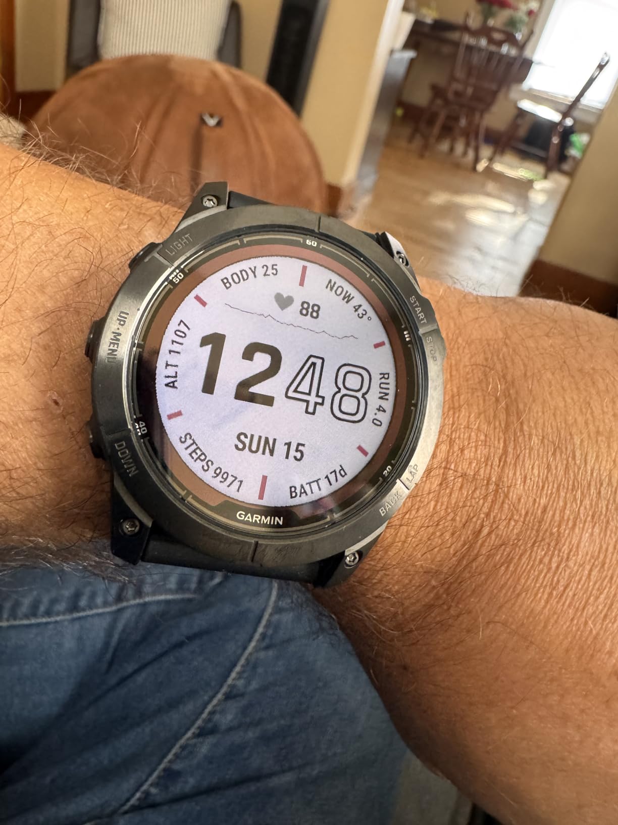 Garmin fēnix 7X Pro Solar, Multisport GPS Smartwatch, Built-in Flashlight, Solar Charging Capability, Black customer photo 1