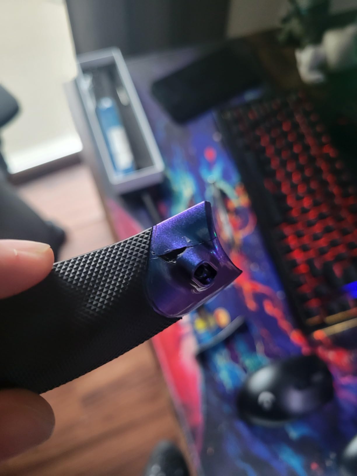 eXtremeRate Flexor Clicky Rubberized Side Rail Grips Trigger Stop Kit for Xbox Series X & S Controller, Diamond Textured Black Anti-Slip Ergonomic Trigger Stopper Handle Grips for Xbox Core Controller customer photo 2