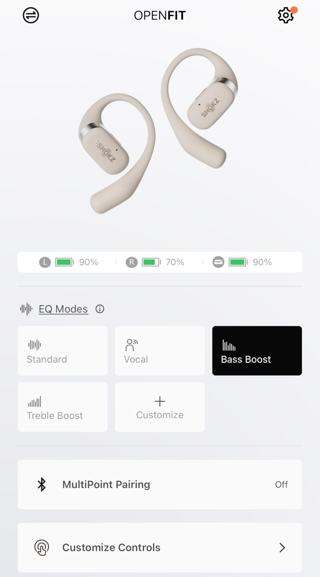 SHOKZ OpenFit Open-Ear True Wireless Bluetooth Headphones customer photo 2