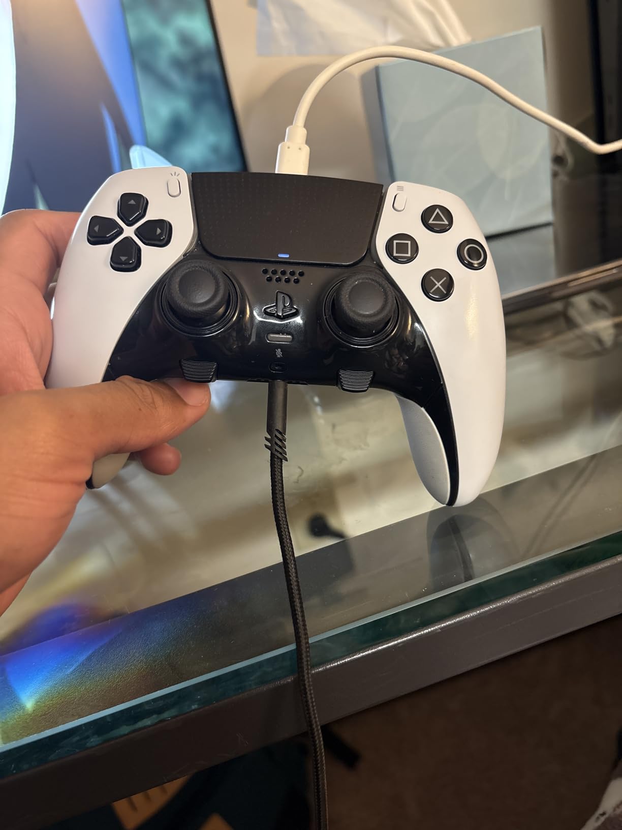 LecLooc Replacement A40 Cord Compatible with Astro Headset, Inline Mute Audio Cable for A10/A40/A40TR Gaming Headset, Fit for PS5, PS4, Xbox Controller 6.5 Feet customer photo 2