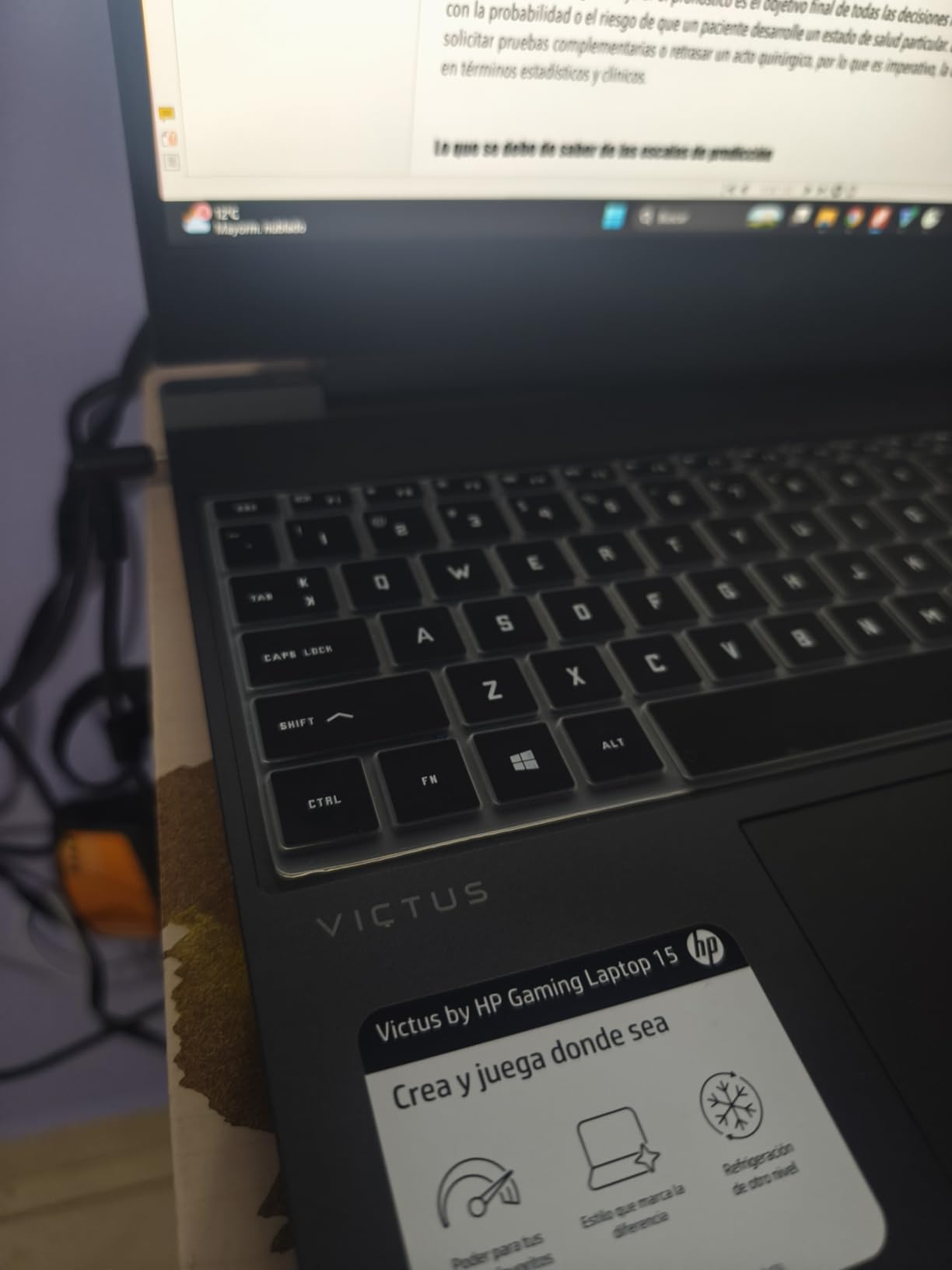 Colorful Keyboard Cover for 2025-2023 15.6