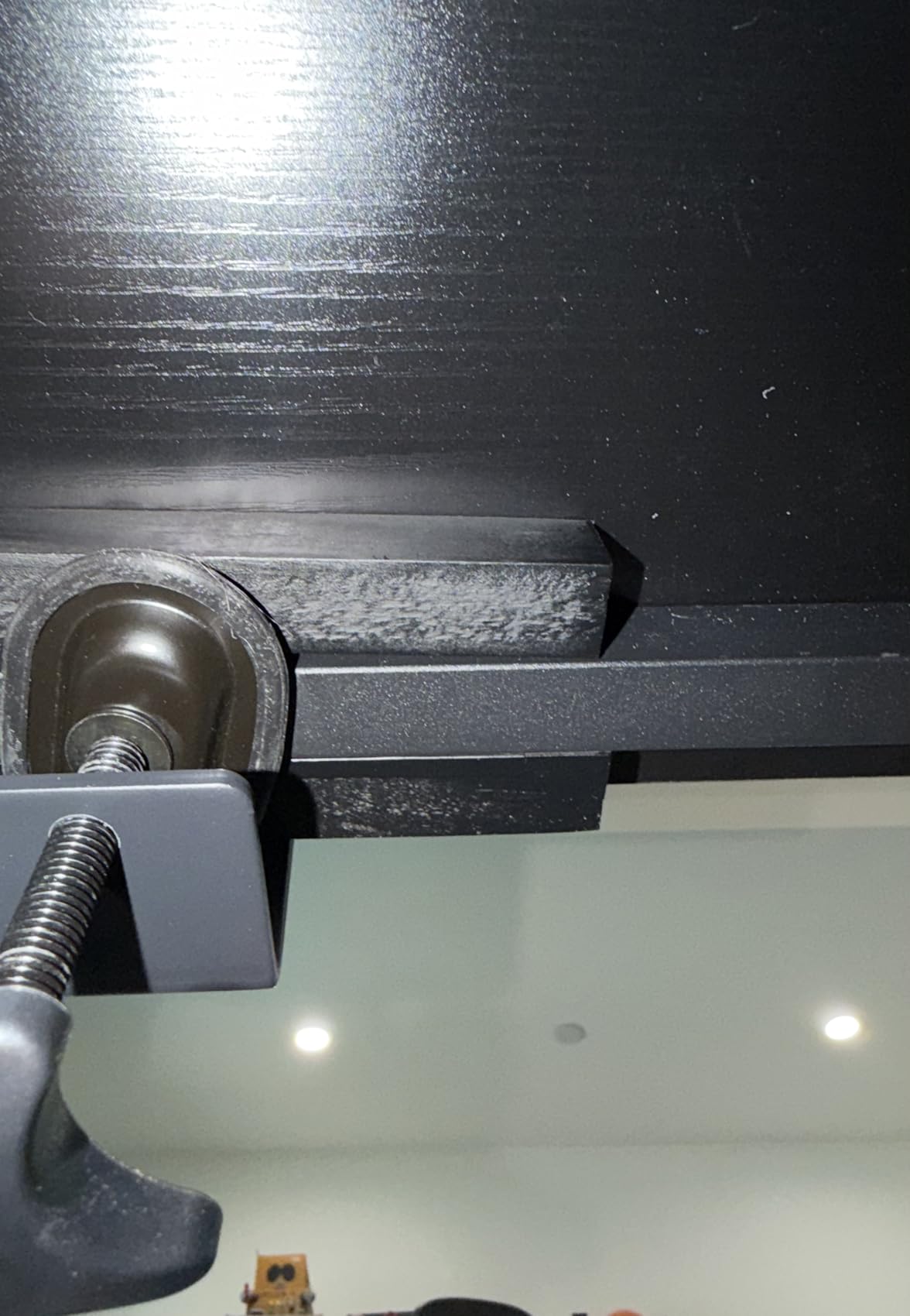 VIVO Extra Long Clamp-on Computer Keyboard and Mouse Under Desk Slider Tray, 34 x 11 inch Pull Out Platform Drawer, Black, MOUNT-KB15EB customer photo 1