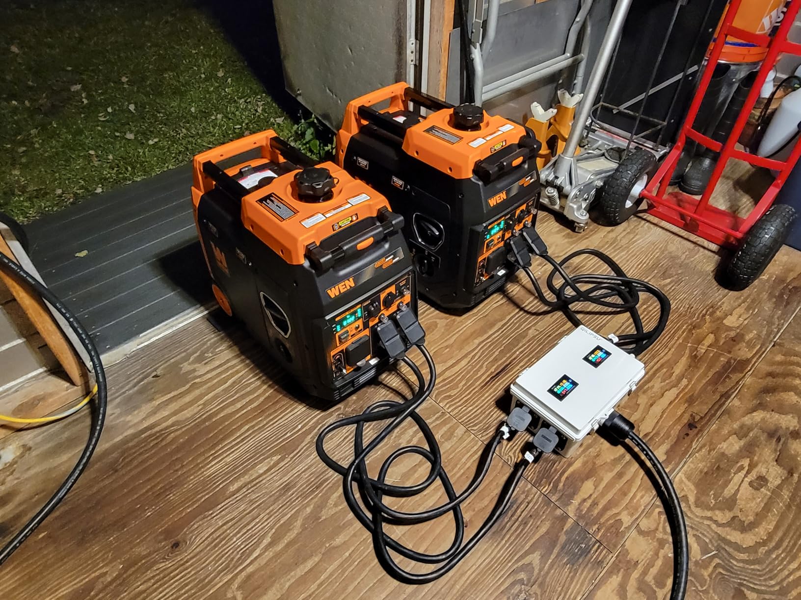 WEN Quiet and Lightweight 4800-Watt RV-Ready Portable Inverter Generator with Fuel Shut Off (56477i) customer photo 2
