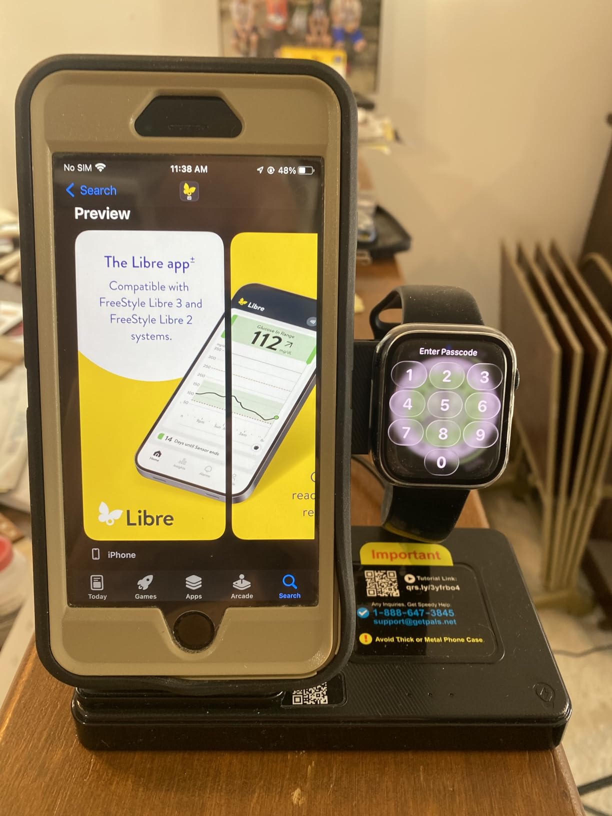 Wireless Charger iPhone Charging Station: 3 in 1 Charger Stand Multiple Devices for Apple - iPhone 17 16e 16 15 14 Pro Max 13 12 11 - Watch 11 10 9 8 7 6 5 4 3 2 SE and Ultra Series - Airpods 4 3 Pro customer photo 2