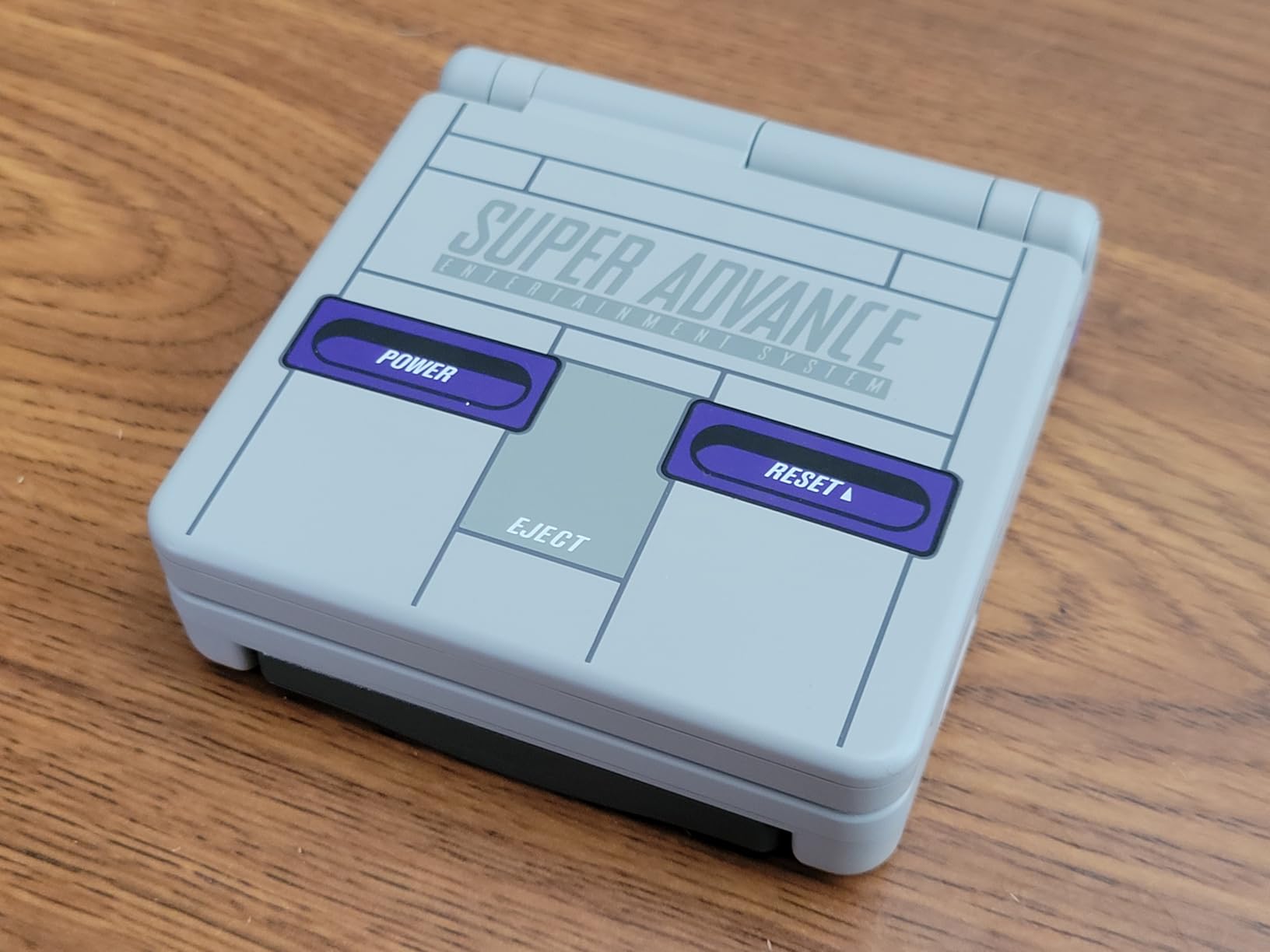 IPS Ready Upgraded eXtremeRate Classic NES Style Custom Replacement Housing Shell for Gameboy Advance SP GBA SP - Compatible with Both IPS & Standard LCD - Console & Screen NOT Included customer photo 1