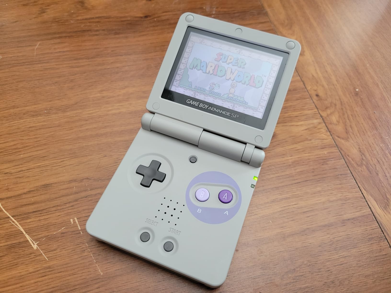 IPS Ready Upgraded eXtremeRate Classic NES Style Custom Replacement Housing Shell for Gameboy Advance SP GBA SP - Compatible with Both IPS & Standard LCD - Console & Screen NOT Included customer photo 2