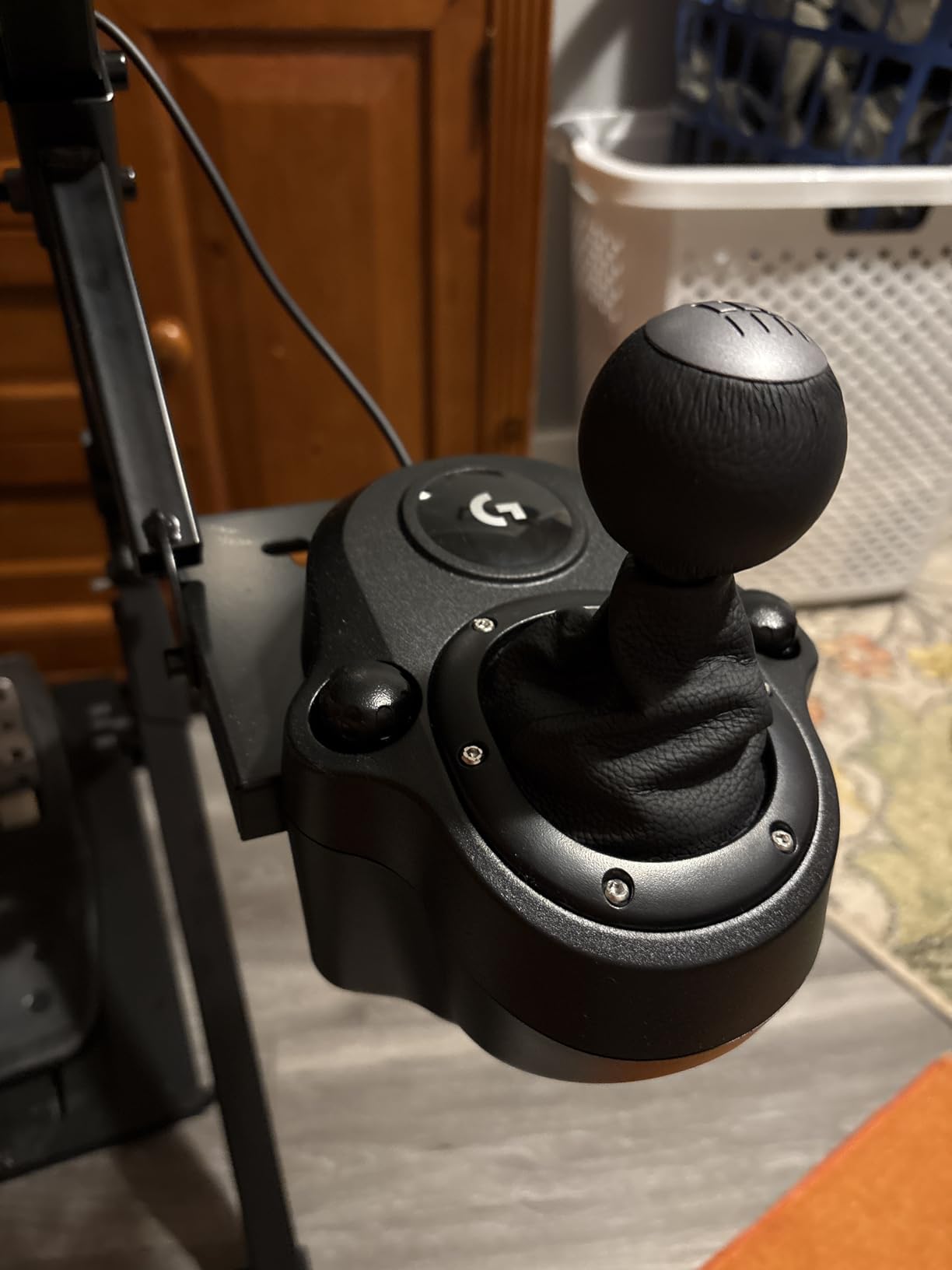 Thrustmaster TH8S Shifter Add-On for PS5, PS4, Xbox Series X|S, One, and PC - Sim Racing Gear with H-Pattern Shifter Plate customer photo 1