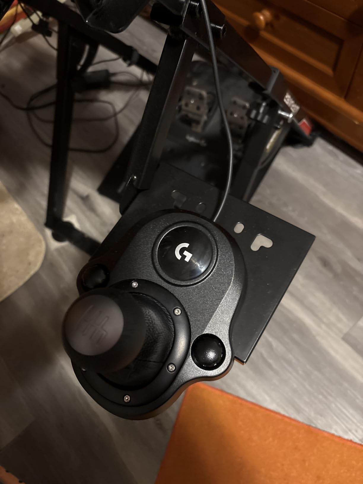 Thrustmaster TH8S Shifter Add-On for PS5, PS4, Xbox Series X|S, One, and PC - Sim Racing Gear with H-Pattern Shifter Plate customer photo 2