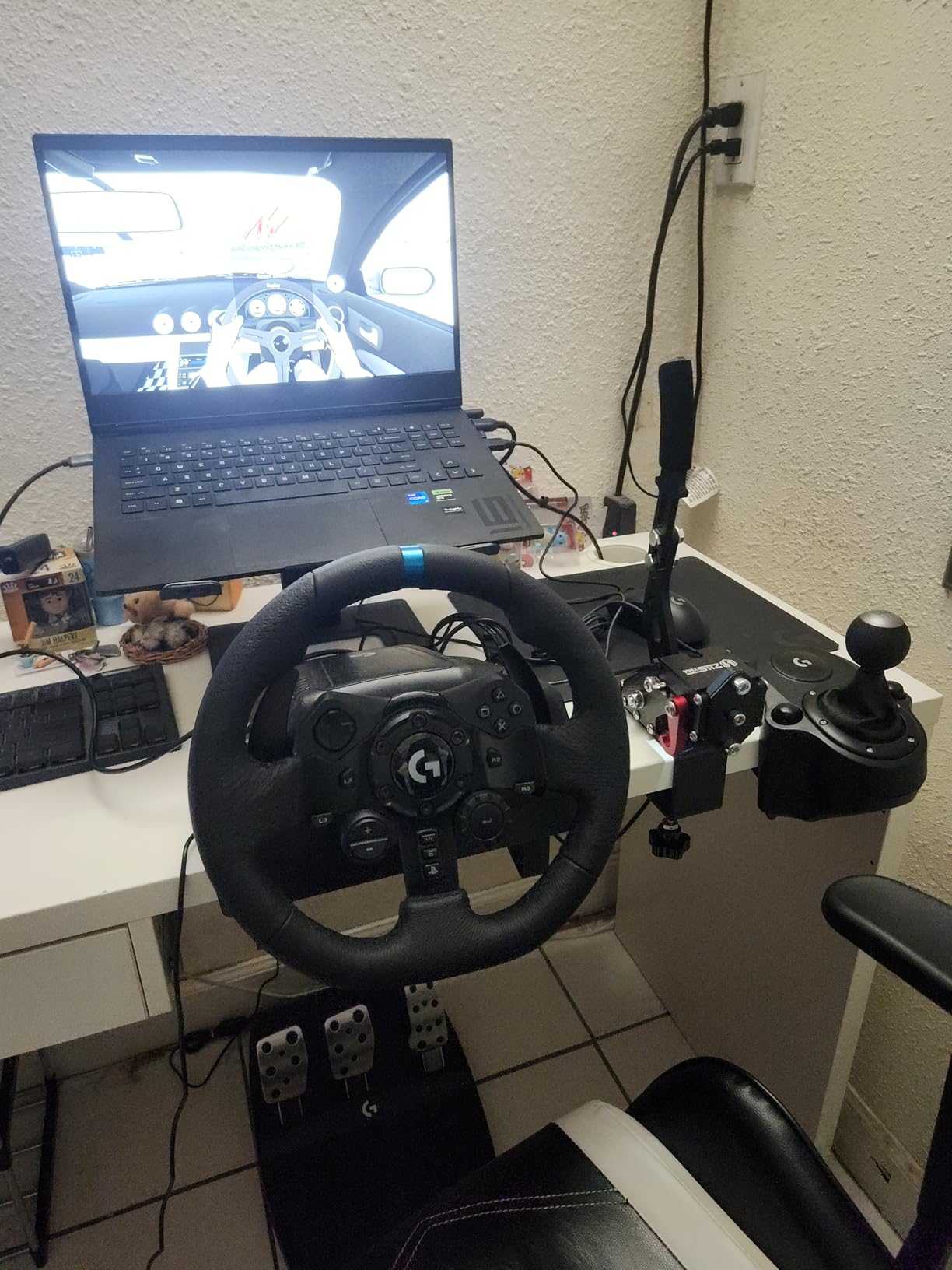 ZHSYMX USB Handbrake PC 64Bit SIM Racing Games with Fixing Clip and Plate customer photo 1