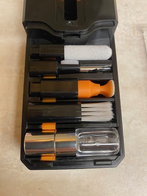 Keyboard Cleaning Kit Laptop Cleaner, All-in-1 Computer Screen Cleaning Brush Tool, Multi-Function PC Accessories Electronic Cleaner Kit Spray for iPhone iPad Macbook Earbud Camera Monitor with Patent customer photo 2