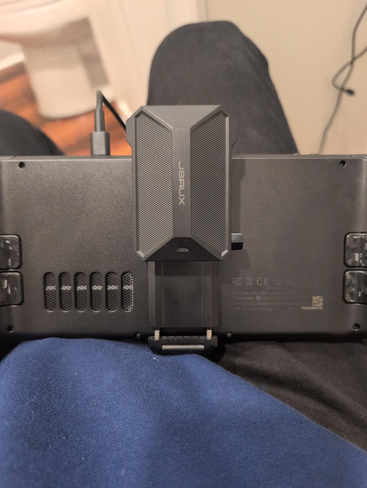 JSAUX Cooling Fan for Steam Deck, Innovative Cooler with Stand Compatible with Steam Deck OLED-GP0201 customer photo 2