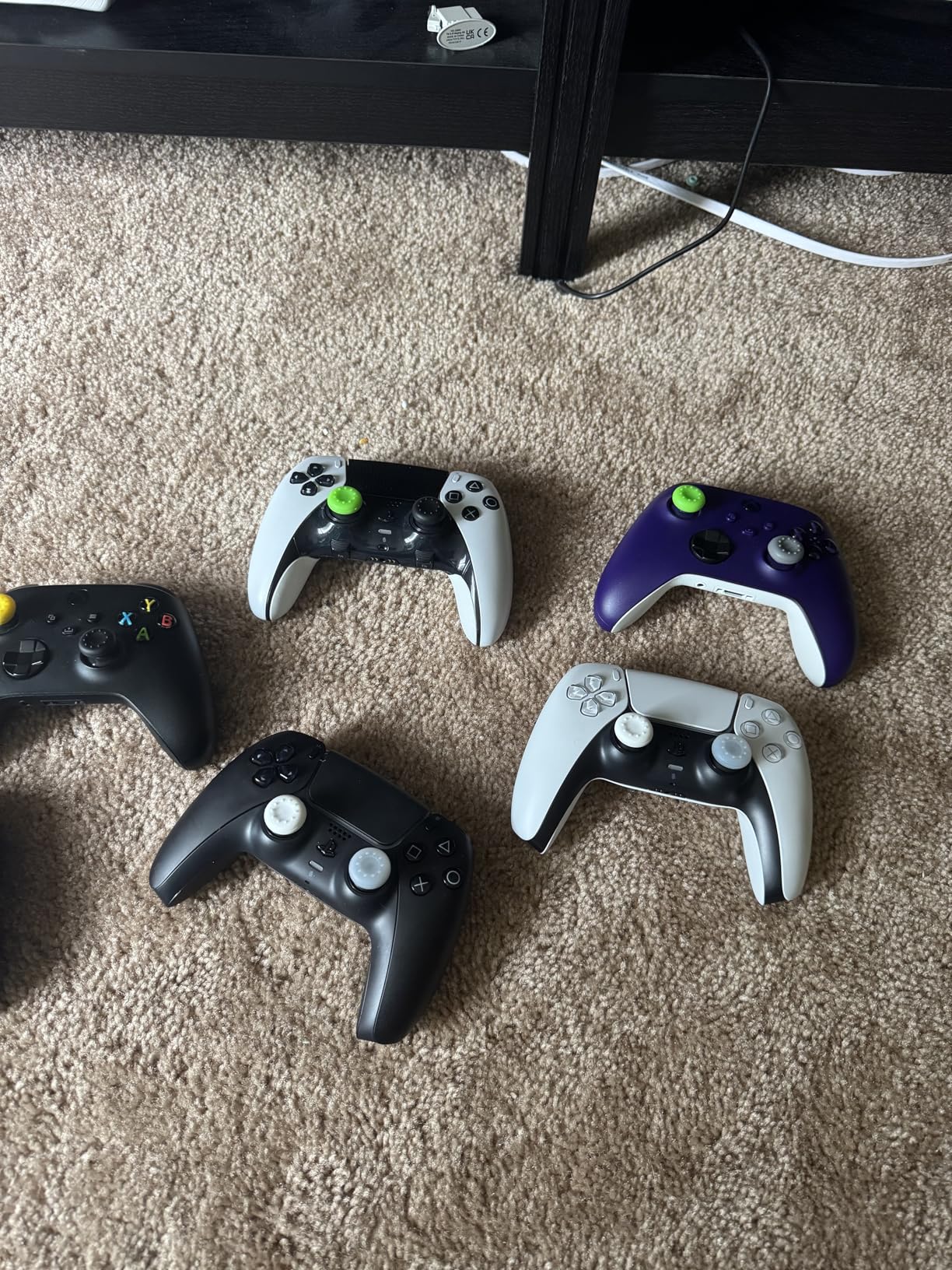 24-Pack Anti-Slip Silicone Thumb Grips Caps | High-Sensitivity Joystick Silicone Accessories Replacement Parts for PS4, PS5, Xbox 360, Xbox One, Xbox Series X/S Controller customer photo 1