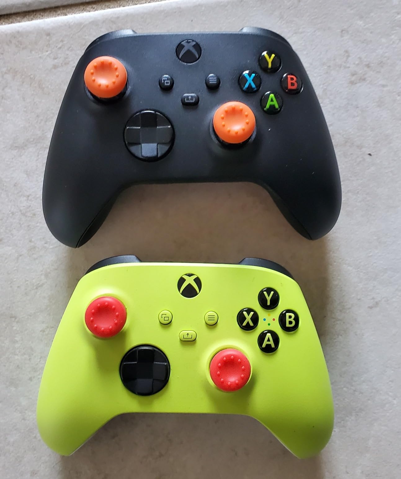 24-Pack Anti-Slip Silicone Thumb Grips Caps | High-Sensitivity Joystick Silicone Accessories Replacement Parts for PS4, PS5, Xbox 360, Xbox One, Xbox Series X/S Controller customer photo 2