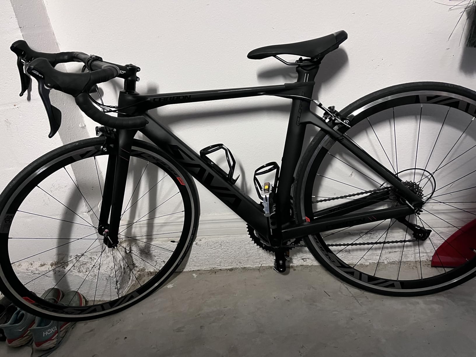 SAVADECK Carbon Road Bike for Beginners - Adult Racing Bicycle with Shimano SORA 18-Speed, Lightweight Carbon Fiber Frame & Fork customer photo 1