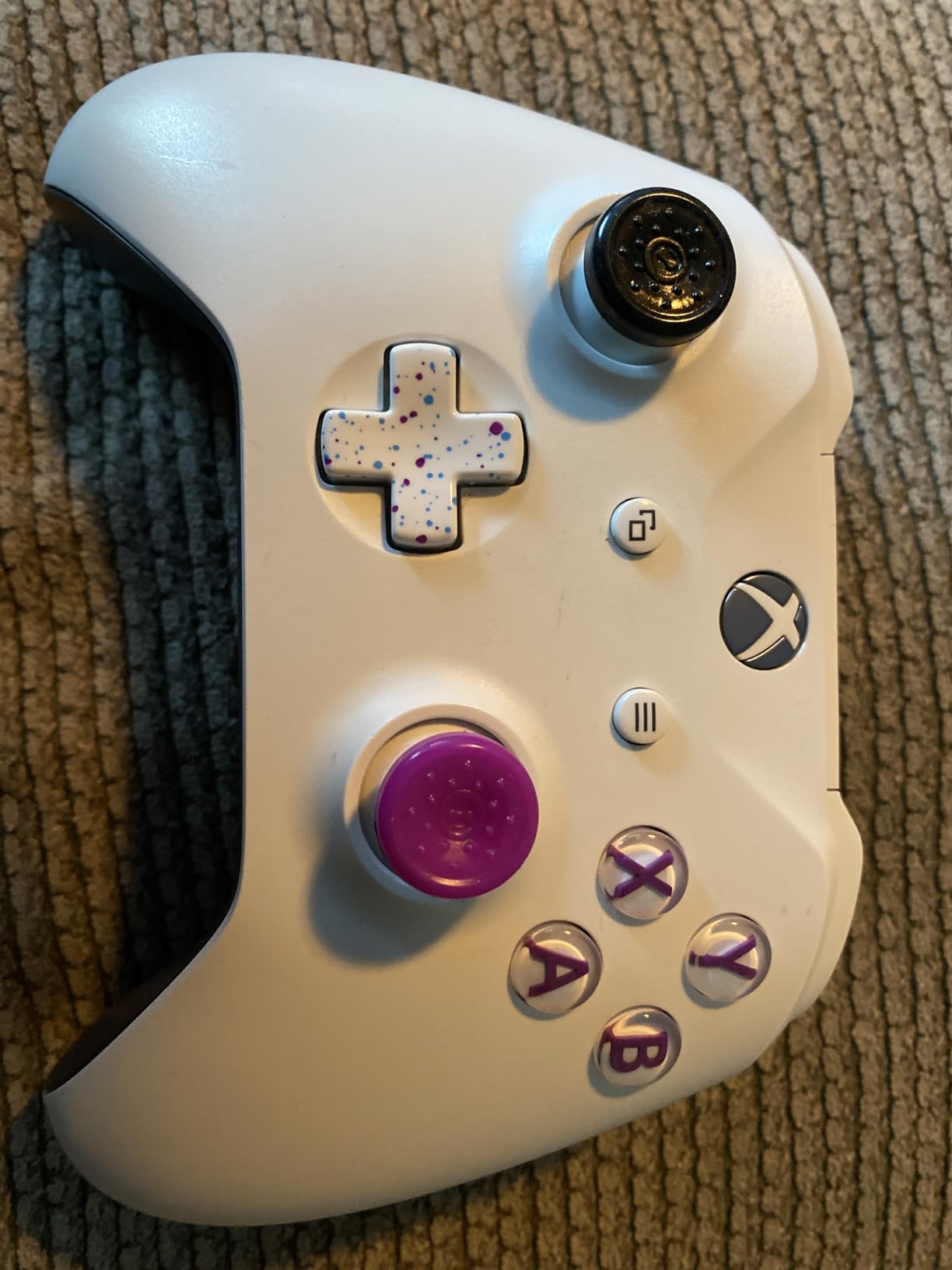 KontrolFreek No-Slip Thumb Grips for Nintendo Switch Joy-Con Controller | 8-Pack | Blue/Green/Red/Black/Pink/Purple/Orange customer photo 1