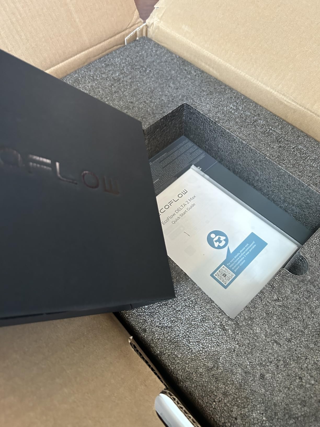 EF ECOFLOW Portable Power Station DELTA 2 Max, 2400W LFP Solar Generator, Full Charge in 1 Hr, 2048Wh Solar Powered Generator for Home Backup(Solar Panel Optional) customer photo 2