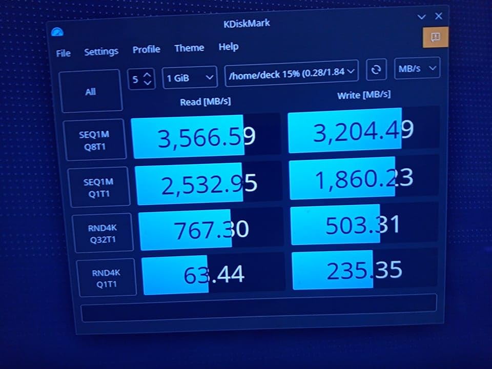 TEAMGROUP MP44S SSD 1TB SLC Cache Gen 4x4 M.2 2230 PCIe 4.0 NVMe Steam Deck ASUS ROG Ally Mini PCs R/W Speed up to 5000/3500 MB/s TM5FF3001T0C101 customer photo 2