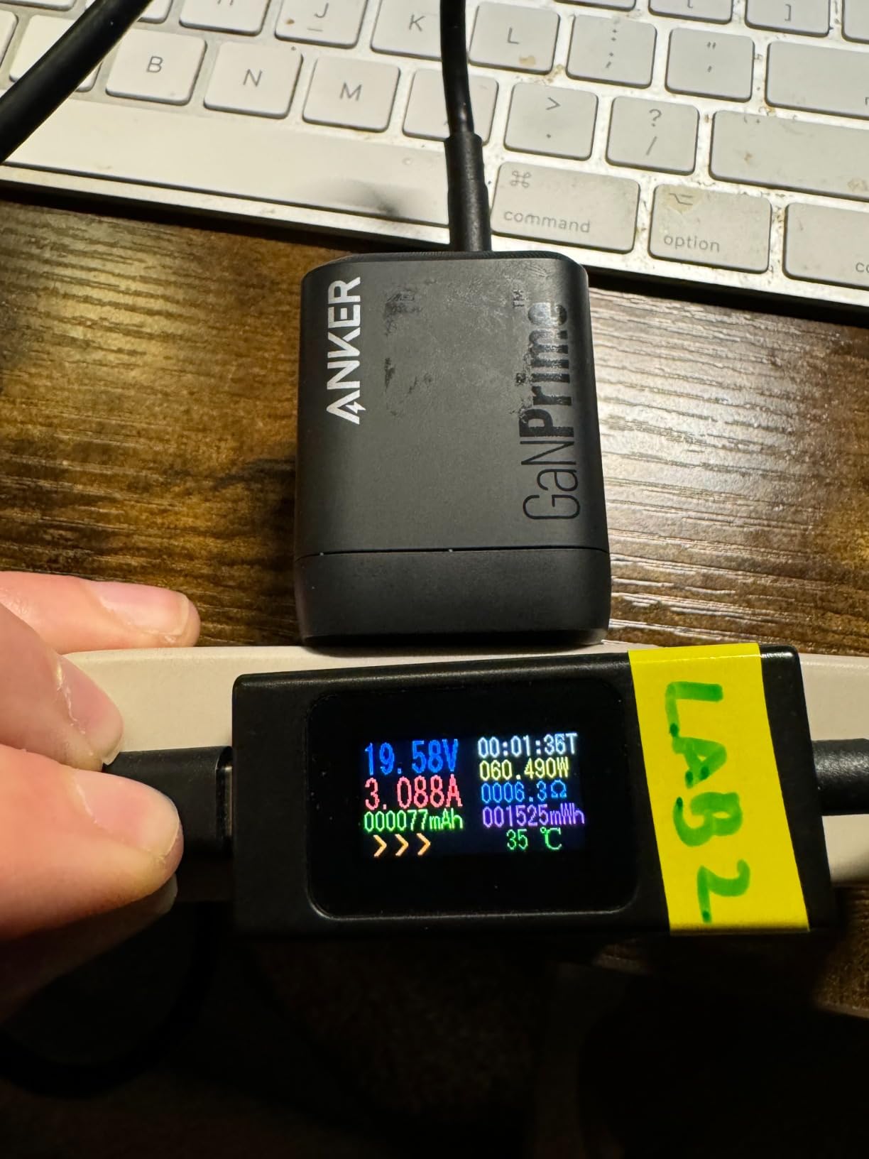 Prime 67W USB C Charger, Anker GaN Wall Charger, 3-Port Compact Fast PPS Charger, For MacBook Pro/Air, Pixelbook, iPad Pro, iPhone 17/16/Pro, Galaxy S23/S22, Note20, Pixel, Apple Watch, and More customer photo 2