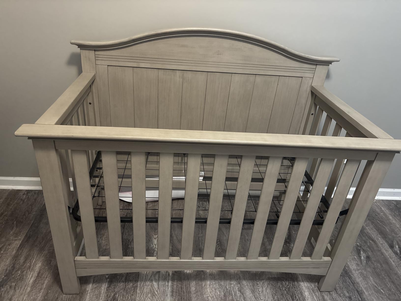 Soho Baby Chandler Premium 4-in-1 Convertible Crib, Stone Wash, GreenGuard Gold Certified customer photo 2