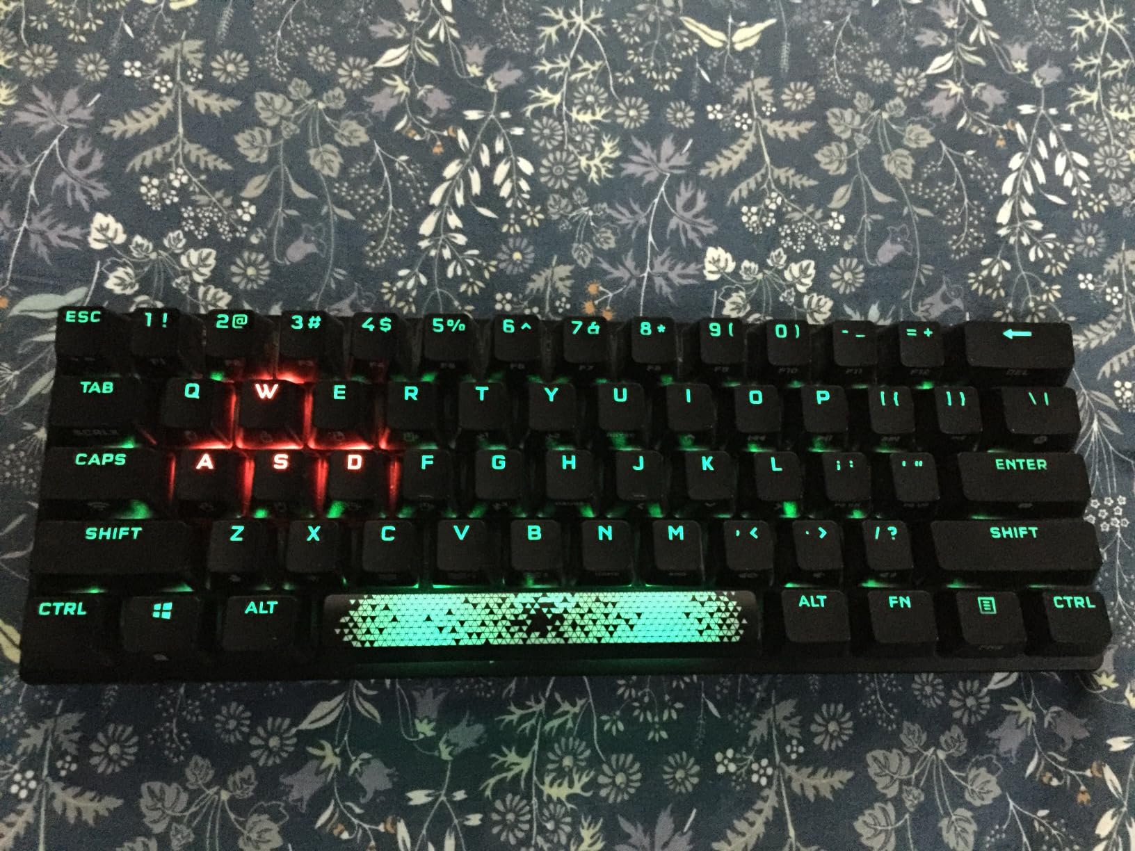 Corsair K65 PRO Mini RGB 65% Optical-Mechanical Wired Gaming Keyboard - OPX Switches - PBT Double-Shot Keycaps - iCUE Compatible - QWERTY NA Layout - Black customer photo 2