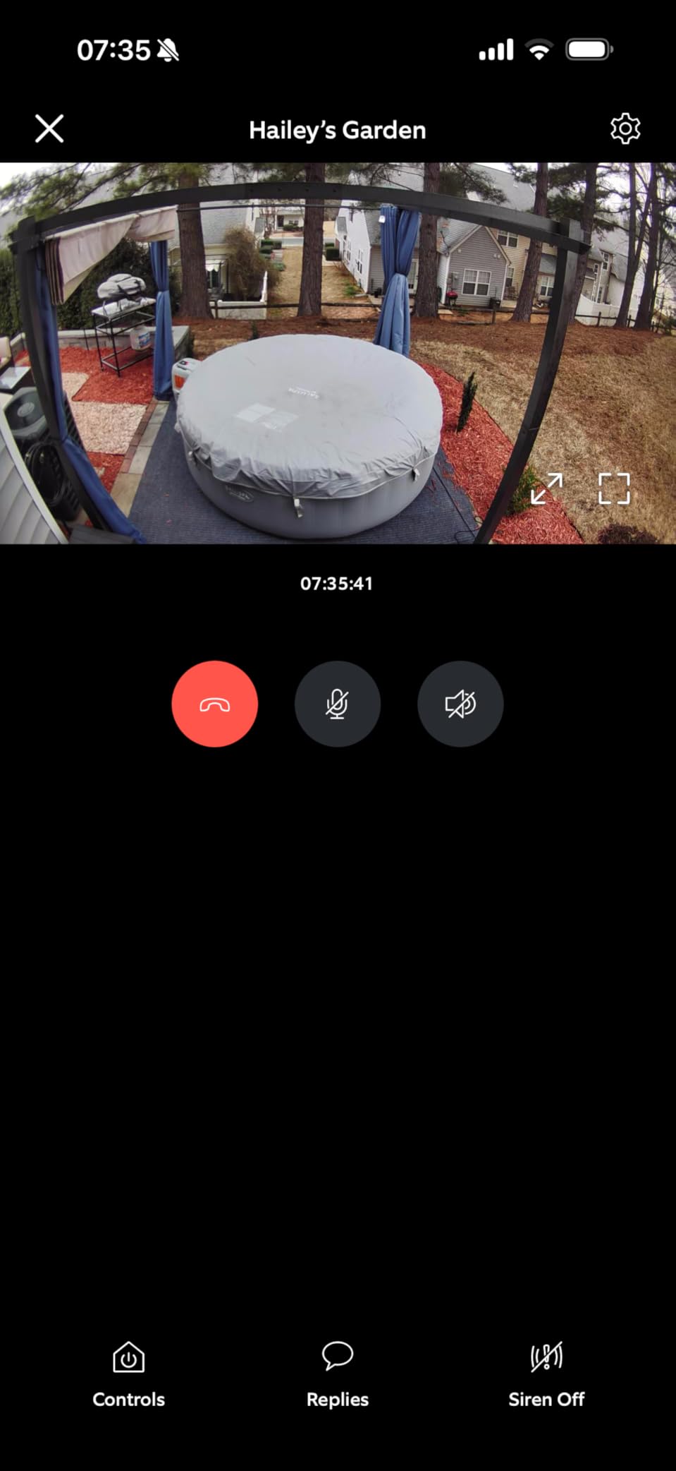 Ring Outdoor Cam (Stick Up Cam), Weather-resistant home or business security camera, outdoor ready, Live View, Color Night Vision, Two-Way Talk, motion alerts, Works with Alexa, White customer photo 2