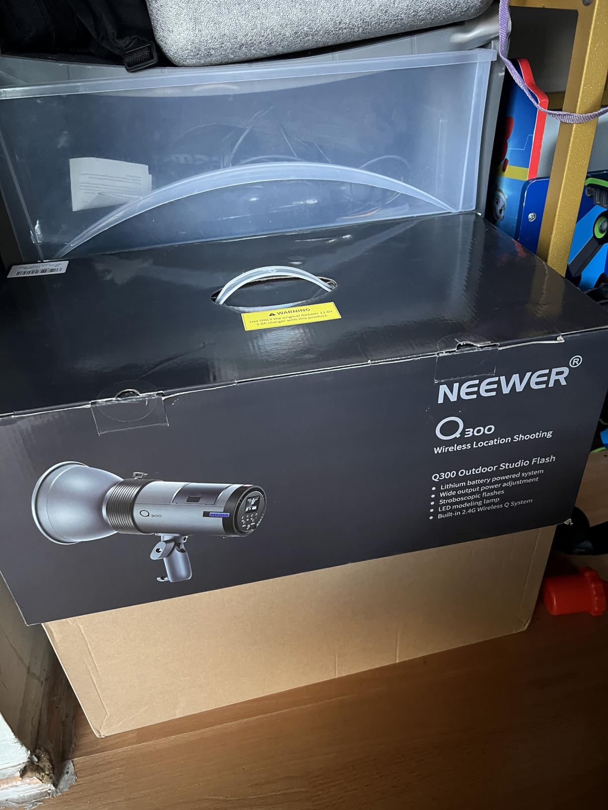 NEEWER Upgraded QPRO-C TTL Wireless Flash Trigger Compatible with Canon 1/8000s HSS Large Screen Slanted Design 5 Group 9 Customizable Functions for Q4 Q3 Z2 Z1 Z760 NW760 S101-300W PRO/400W PRO customer photo 1