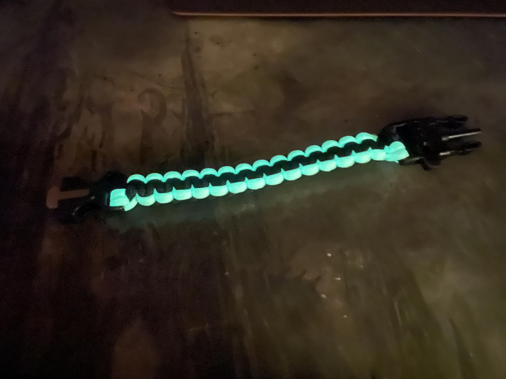 TECEUM Reflective Paracord Rope 1000 - 1000ft/200ft/100ft/50ft - 40+ Colors - Glow in The Dark - para Cord - Utility Rope for Survival, Hunting & Camping Gear - Nylon String, Camping Rope, Tent Cord customer photo 2