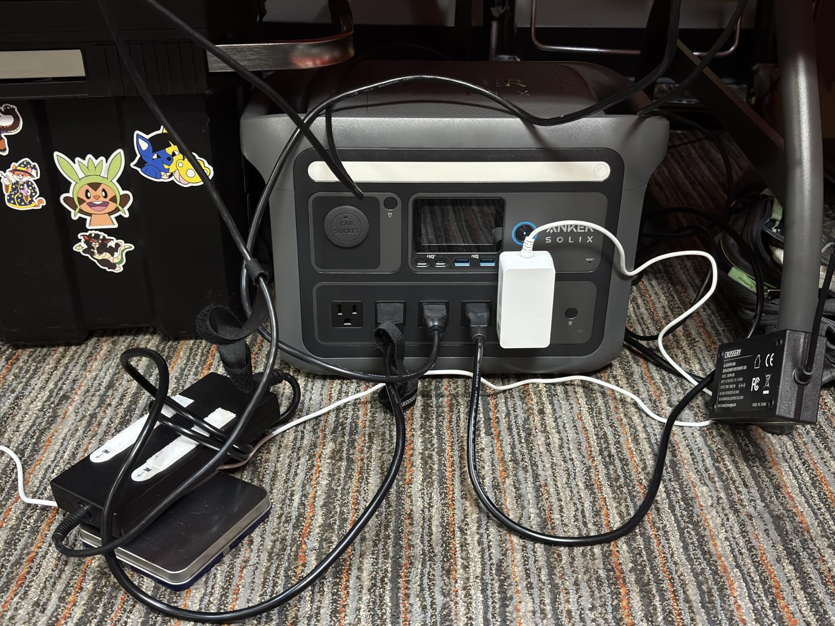 SOLIX C800 Portable Power Station, 1200W (Peak 1600W) Solar Generator, Full Charge in 58 Min, 768Wh LiFePO4 Battery for Outdoor Camping, RVs, Road Trip, and Power Outages (Optional Solar Panel) customer photo 1