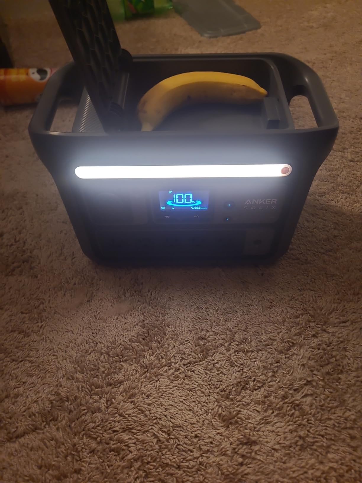 SOLIX C800 Portable Power Station, 1200W (Peak 1600W) Solar Generator, Full Charge in 58 Min, 768Wh LiFePO4 Battery for Outdoor Camping, RVs, Road Trip, and Power Outages (Optional Solar Panel) customer photo 2