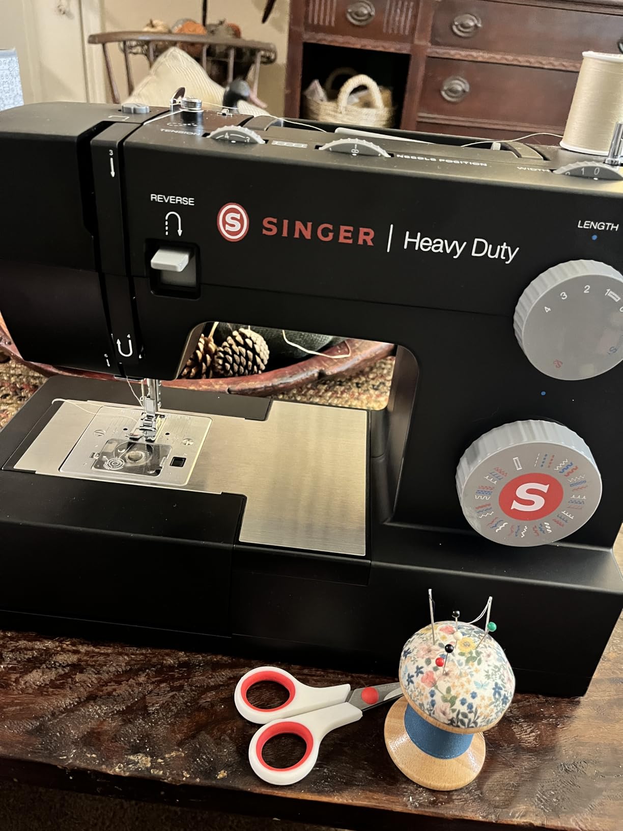 SINGER Heavy Duty 4432 High Speed Sewing Machine with Accessory Kit customer photo 1