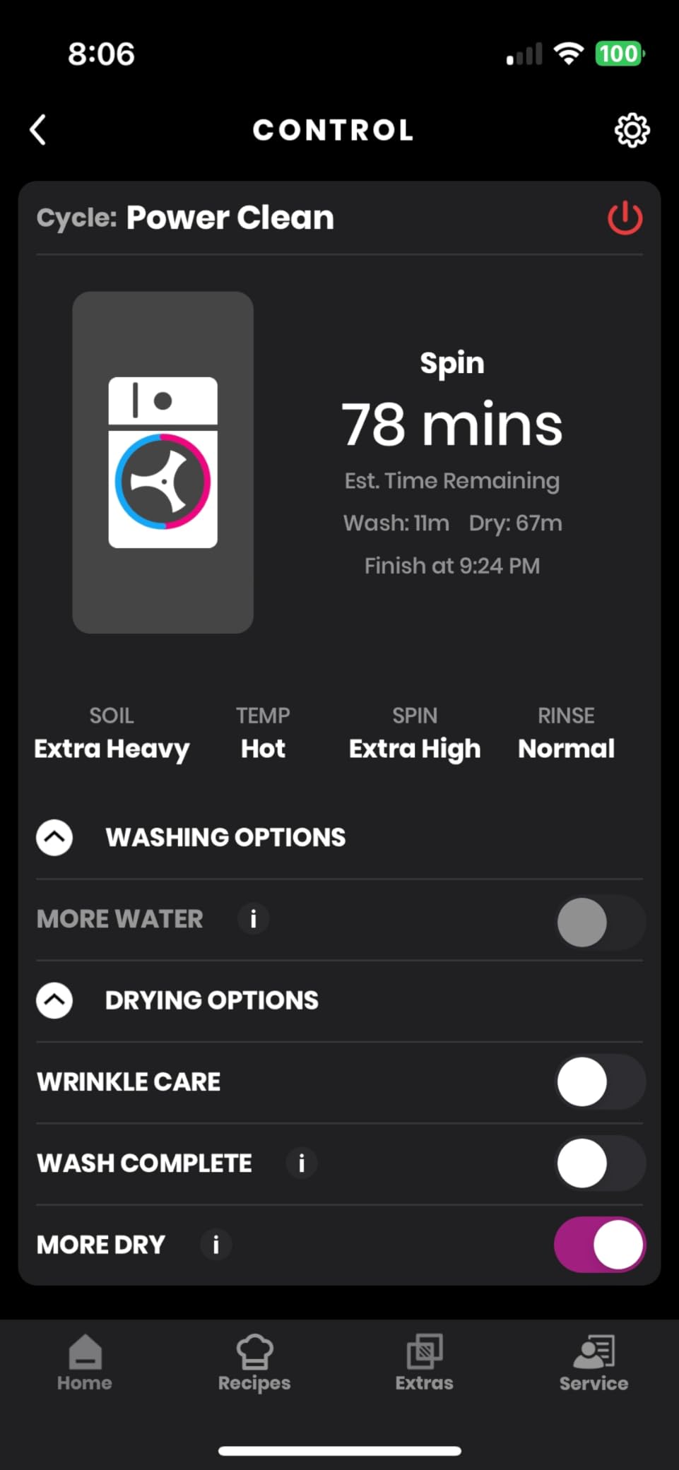 GE Profile PFQ97HSPVDS 28 Inch Smart Front Load Washer/Dryer Combo with 4.8 cu.ft. Capacity customer photo 4